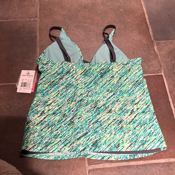 NWT Free Country inter changeables swim suit top Sz XL tankini - Picture 5 of 9